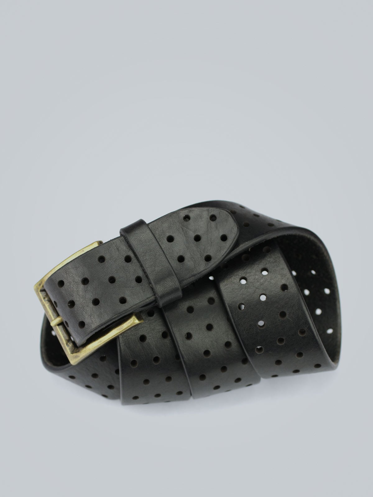 Vegan leather belt